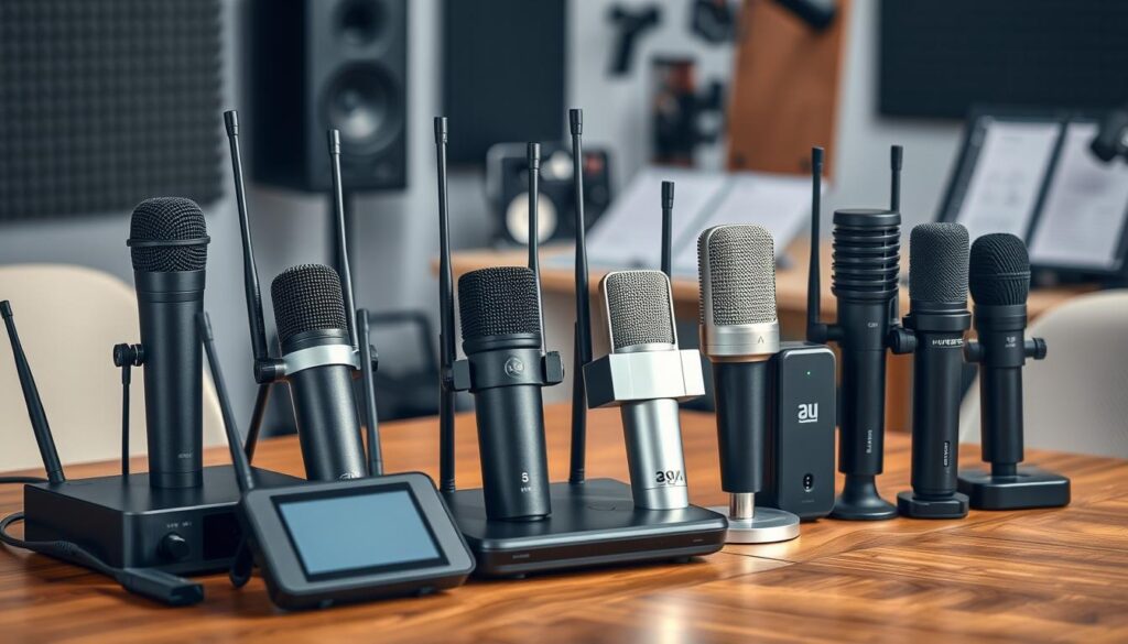 microphones